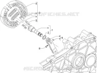 Rear brake - Brake jaw