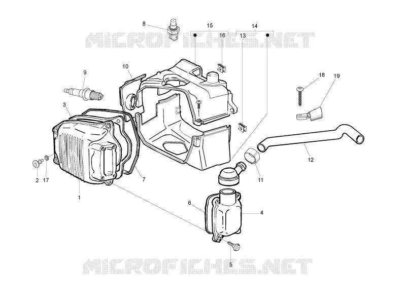 Cylinder head cover