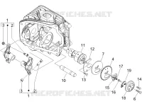 Rocking levers support unit