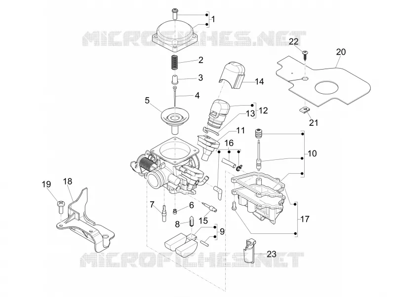 Carburetor's components