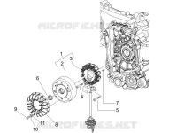 Flywheel magneto