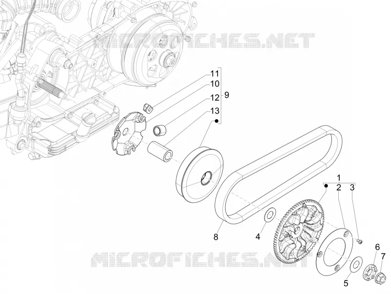 Driving pulley