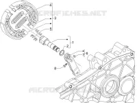 Rear brake - Brake jaw