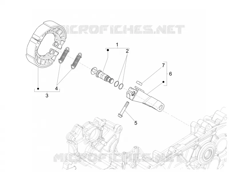 REAR BRAKE - SHOES