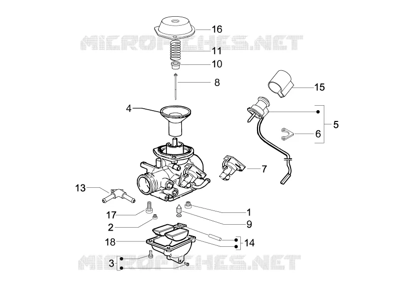 Carburetor's components