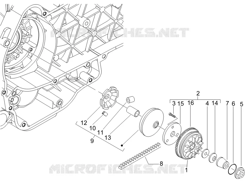 Driving pulley