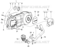 Crankcase cover - Crankcase cooling