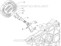 Rear brake - Brake jaw