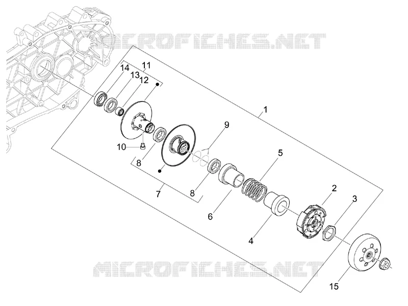 Driven pulley