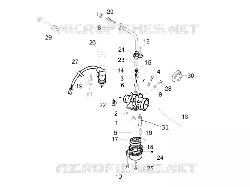 Carburetor's components