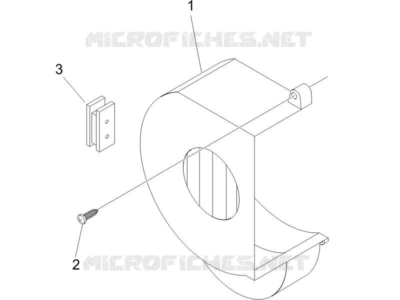 Flywheel magneto cover - Oil filter