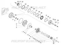 Driven pulley