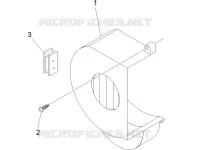 Flywheel magneto cover - Oil filter