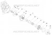 Driven pulley