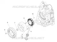 Flywheel magneto