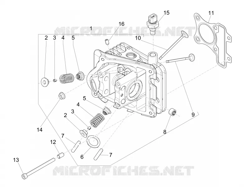 Head unit - Valve