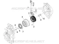 Flywheel magneto