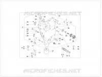 Flywheel magneto cover - Oil filter