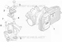 Throttle body - Injector - Union pipe
