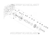Driven pulley