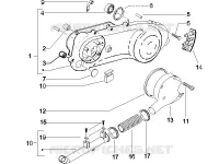 Crankcase cover - Crankcase cooling