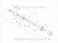 Driven pulley