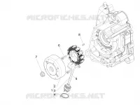 Flywheel magneto