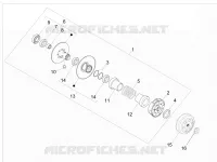 Driven pulley