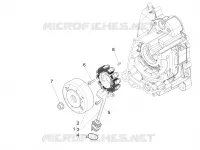 Flywheel magneto