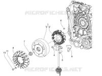 Flywheel magneto