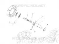 Rear brake - Brake jaw