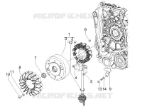 Flywheel magneto
