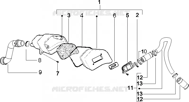 Secondary air box