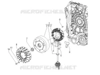 Flywheel magneto