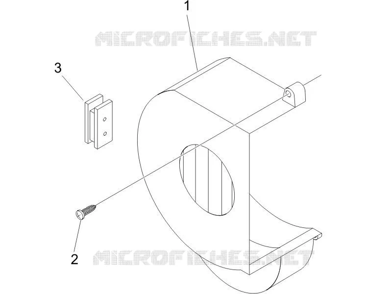 Flywheel magneto cover - Oil filter