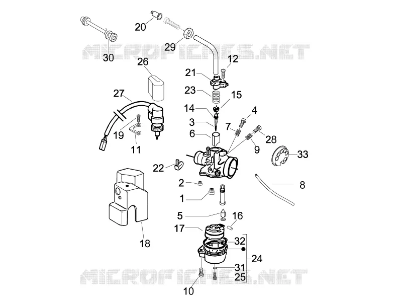 Carburetor's components