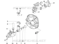 Throttle body - Injector - Union pipe
