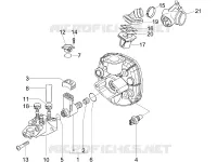 Throttle body - Injector - Union pipe