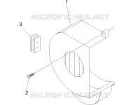 Flywheel magneto cover - Oil filter