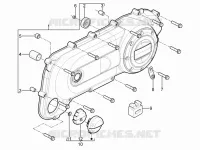Crankcase cover - Crankcase cooling