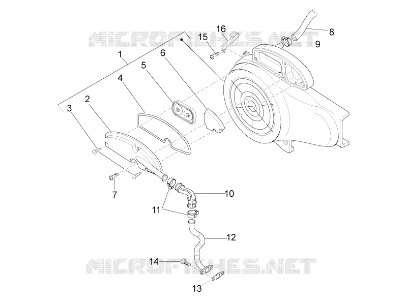 Secondary air box