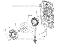 Flywheel magneto