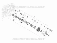 Driven pulley