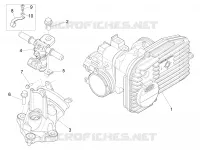 Throttle body - Injector - Union pipe