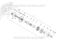 Driven pulley