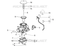 Carburetor's components
