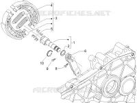 Rear brake - Brake jaw
