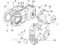 Crankcase cover - Crankcase cooling