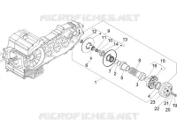 Driven pulley