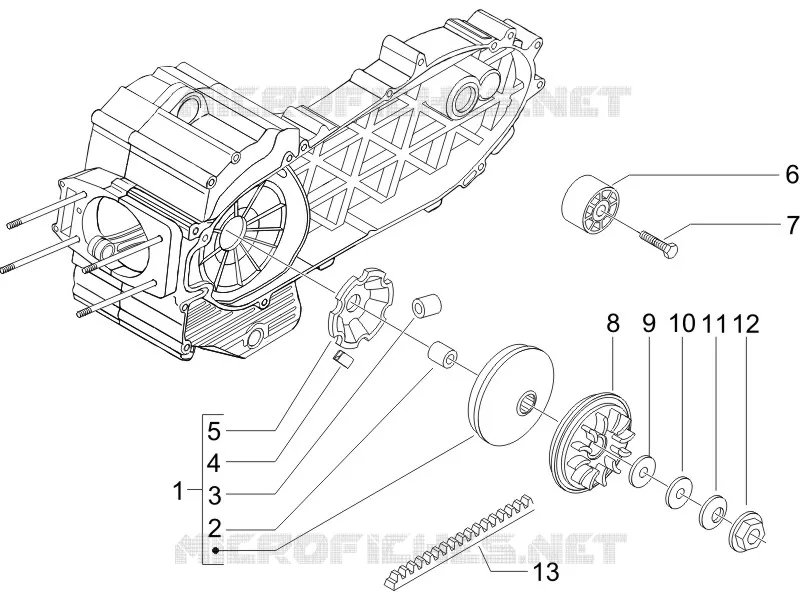 Driving pulley